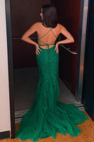 Load image into Gallery viewer, Pink Mermaid Long Formal Dress with Appliques
