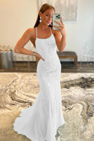 Load image into Gallery viewer, Pink Mermaid Long Formal Dress with Appliques