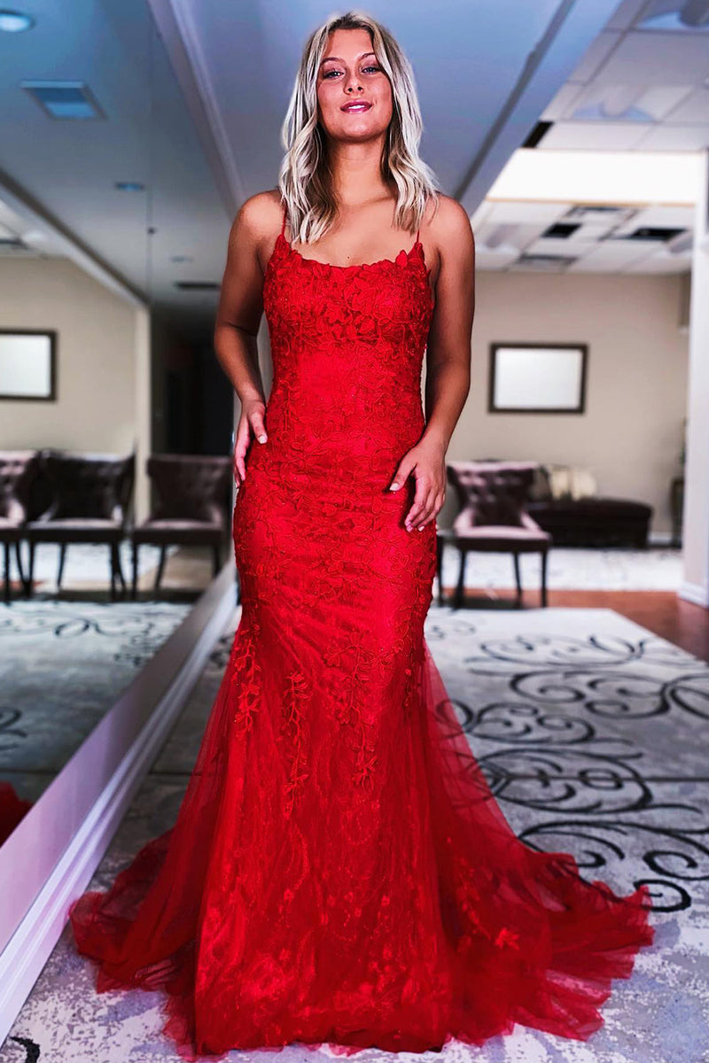 Load image into Gallery viewer, Pink Mermaid Long Formal Dress with Appliques