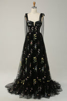 Load image into Gallery viewer, Lilac Embroidery Corset Long Formal Dress