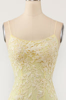 Load image into Gallery viewer, Pink Mermaid Long Formal Dress with Appliques