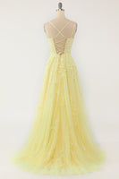 Load image into Gallery viewer, A-Line Spaghetti Straps Long Formal Dress