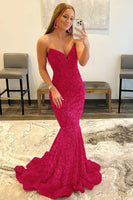 Load image into Gallery viewer, Black Mermaid Sweetheart Formal Dress