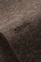 Load image into Gallery viewer, Brown 3 Pieces Men&#39;s Formal Suit Slim Fit Groomsmen Suit