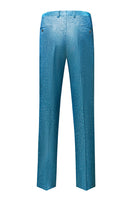 Load image into Gallery viewer, Sparkly Royal Blue Single Breasted 2 Piece Men&#39;s Prom Tuxedos