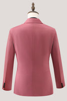 Load image into Gallery viewer, Coral Notched Lapel 3 Piece Single Breasted Men&#39;s Formal Suits