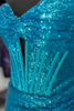 Load image into Gallery viewer, Glitter Orange Sheath Sequin Long Mermaid Formal Dress with Slit