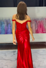 Load image into Gallery viewer, Corset Black Satin Mermaid Formal Dress with Appliques
