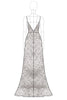 Load image into Gallery viewer, Sparkly Silver Sequin A Line Spaghetti Straps Long Formal Dress