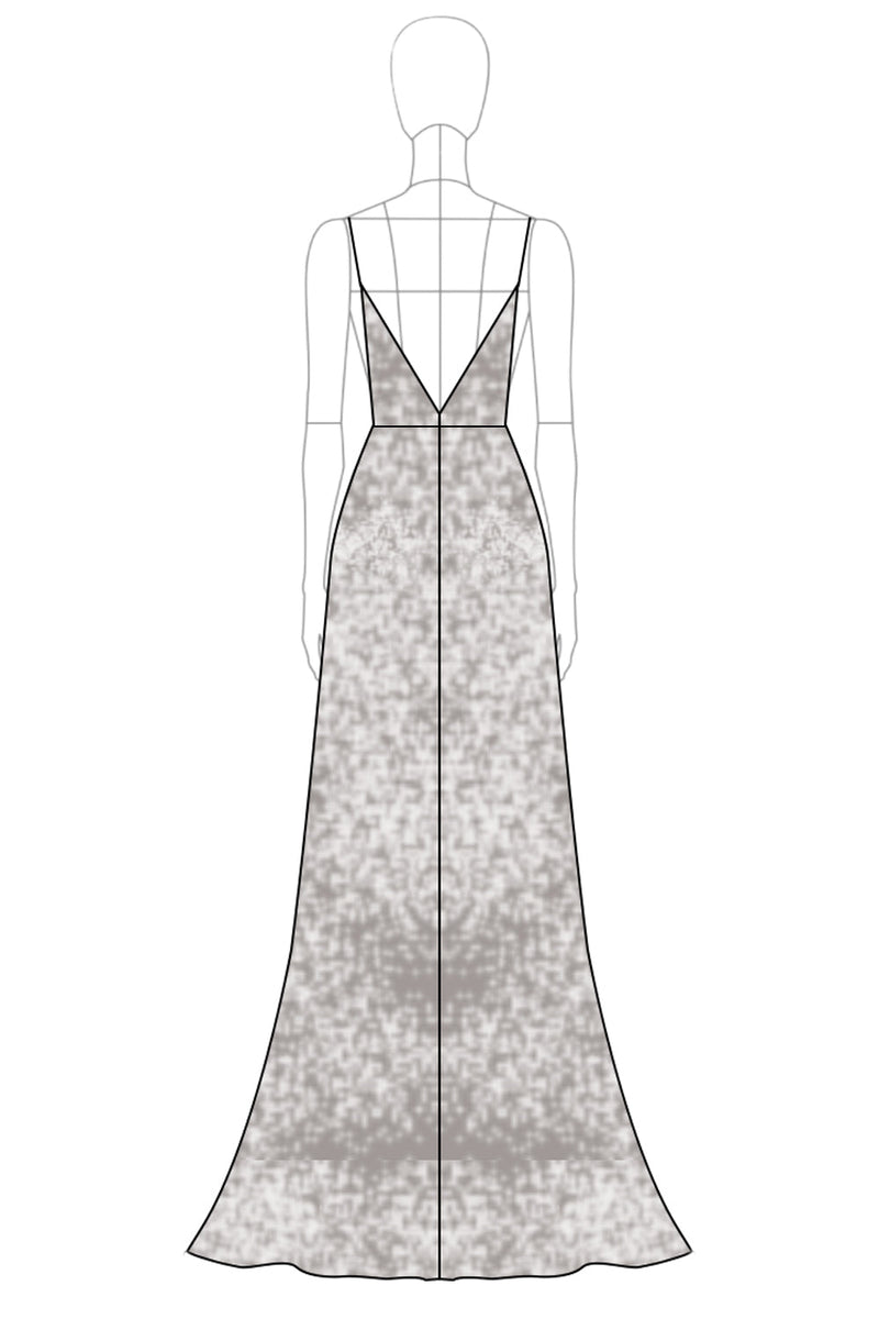 Load image into Gallery viewer, Sparkly Silver Sequin A Line Spaghetti Straps Long Formal Dress