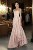 Load image into Gallery viewer, Elegant Pink Strapless Mermaid Satin Long Formal Dress