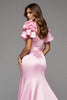 Load image into Gallery viewer, Pink Satin Mermaid Long Formal Dress with Slit