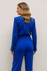 Load image into Gallery viewer, Royal Blue 2 Piece Satin Prom Suits with Pockets
