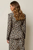 Load image into Gallery viewer, Coffee Leopard 2 Piece Pencil Women Prom Suits