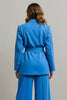 Load image into Gallery viewer, Blue 2 Piece Notched Lapel Women Prom Suits with Belts