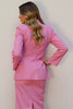 Load image into Gallery viewer, Pink 2 Piece Single Breasted Women Prom Pencil Skirt Suits