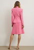 Load image into Gallery viewer, Pink 2 Piece Notched Lapel Women Prom Suits with 3D Flower