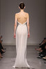 Load image into Gallery viewer, Elegant Ivory Sheath Strapless Ruched Long Formal Dress