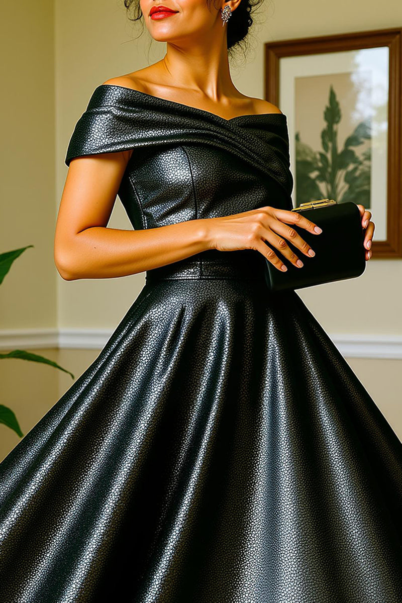 Load image into Gallery viewer, Sparkly Daffodil Sequin Mid-Calf Mother of the Bride Dress