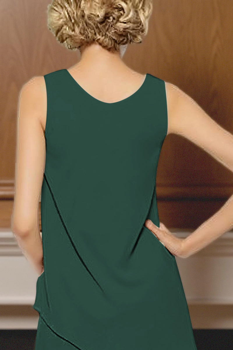 Load image into Gallery viewer, Black 3 Piece Long Sleeves Mother of the Bride Pant Suits with Sleeves