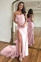 Load image into Gallery viewer, Sparkly Dark Green Sheath Corset Long Formal Dress with Lace