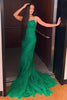 Load image into Gallery viewer, Mermaid Blue Long Formal Dress Backless Evening Dress