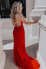 Load image into Gallery viewer, Mermaid Blue Long Formal Dress Backless Evening Dress