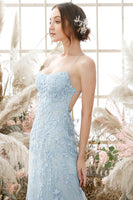 Load image into Gallery viewer, Spaghetti Straps Mermaid Prom Dress