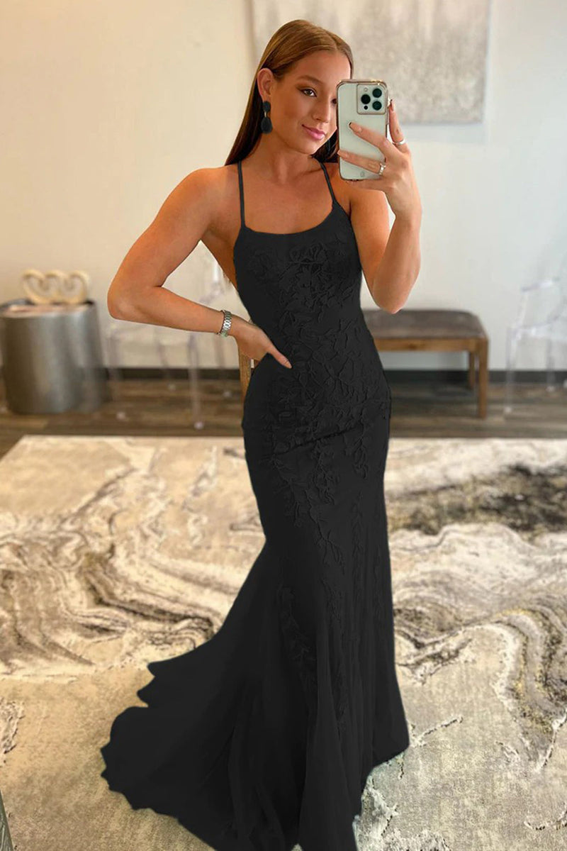 Load image into Gallery viewer, Pink Mermaid Long Formal Dress with Appliques