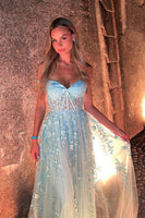 Load image into Gallery viewer, Charcoal Off the Shoulder Formal Dress with Appliques