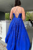 Load image into Gallery viewer, A-Line Spaghetti Straps Long Formal Dress
