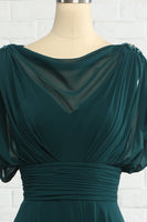 Load image into Gallery viewer, Green Chiffon Mother Of The Bride Dress
