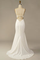 Load image into Gallery viewer, White Mermaid Wedding Dress