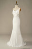Load image into Gallery viewer, White Mermaid Wedding Dress