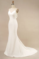 Load image into Gallery viewer, Mermaid Boho Wedding Dress with Ruffles