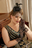 Load image into Gallery viewer, Black Hairpins and Gloves 1920s Accessories Sets
