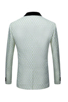 Load image into Gallery viewer, Biege Dots Jacquard 2 Piece Men&#39;s Prom Suits