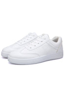 Load image into Gallery viewer, White Lace-Up Casual Shoes For Men