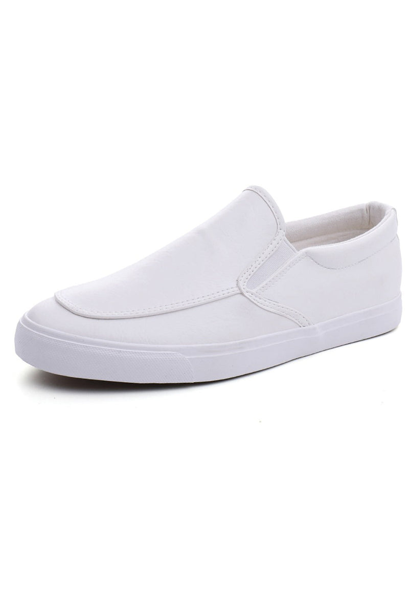 Load image into Gallery viewer, White Slip-on Light Weight Skate Shoes