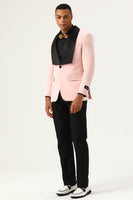 Load image into Gallery viewer, Pink Shawl Lapel 3 Piece Men&#39;s Prom Suits