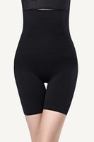 Load image into Gallery viewer, Black Thigh Tummy Waist Control Seamless Shapewear