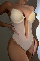 Load image into Gallery viewer, Apricot Push Up Waist Control Shapewear