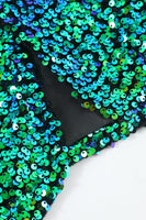 Load image into Gallery viewer, Green Sequined Men&#39;s Blazer Jacket