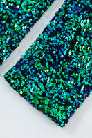 Load image into Gallery viewer, Green Sequined Men&#39;s Blazer Jacket