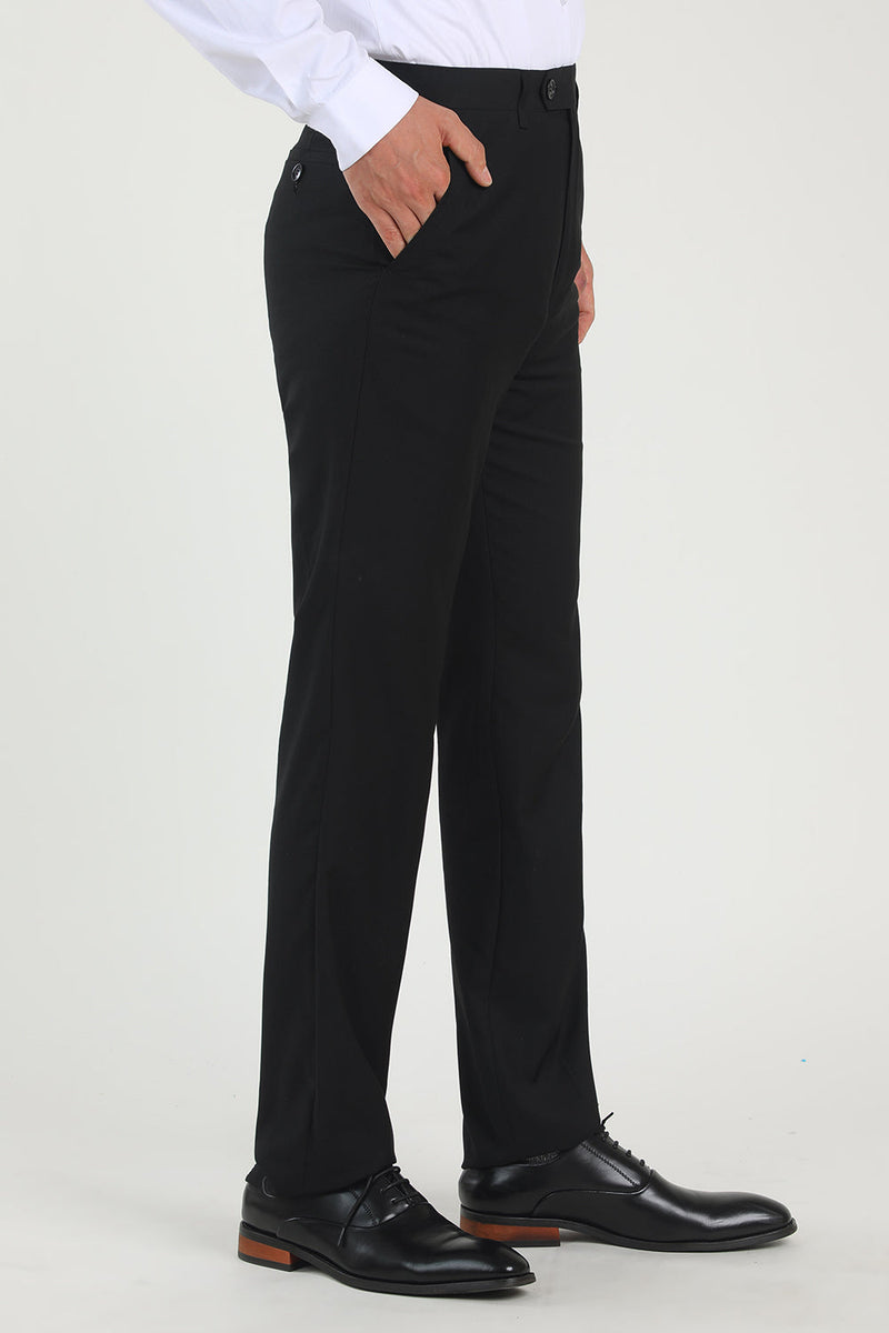 Load image into Gallery viewer, Straight Leg Navy Men&#39;s Suits Pants