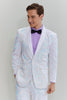 Load image into Gallery viewer, Men&#39;s Slim Fit 2 Piece Suit One Button Shawl Lapel Tuxedo for Party