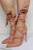 Load image into Gallery viewer, Strappy Stiletto Pointed Toe High Heels