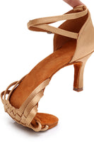 Load image into Gallery viewer, Champagne T-Straps 1920s Shoes