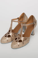 Load image into Gallery viewer, Retro Bling Moden 1920s Dance Shoes