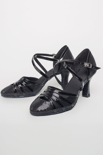 Vintage 1920s Style Dance Shoes with Sequins